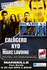 Ricard SA Live Tour affiche